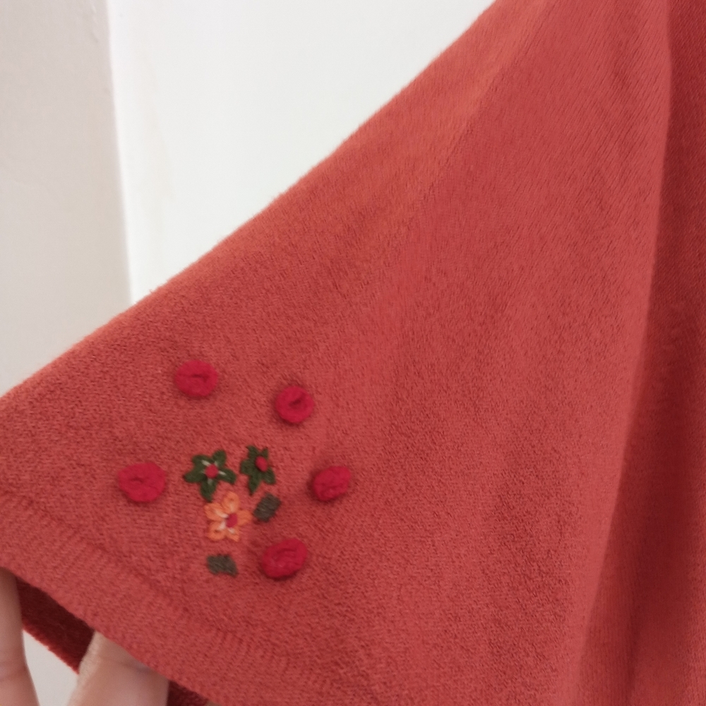 C.S.T. Studio 2X Knit Sweater Embroidered Top - Picture 7 of 13